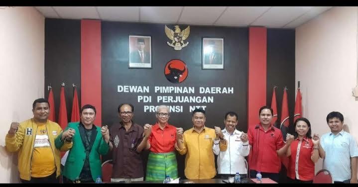 Pilpres 2024, Jelang Pengumuman Cawapres Ganjar Pranowo, Koalisi GP Parpol di NTT Ngopi Bareng