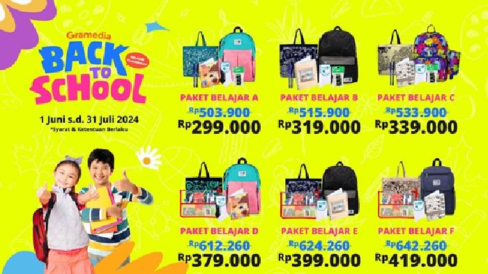 Dukung Pendidikan Anak-anak Indonesia, Gramedia Luncurkan Program Donasi Paket Belajar