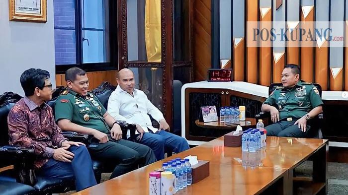 Gubernur Viktor Laiskodat Bertemu KASAD Dudung Abdurachman, Angin Segar Kodam NTT?
