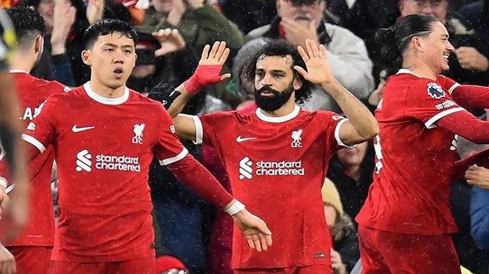 Hasil Liga Inggris, Liverpool vs Newcastle United, Borong 2 Gol Mohamed Salah Jadi Pusat Perhatian