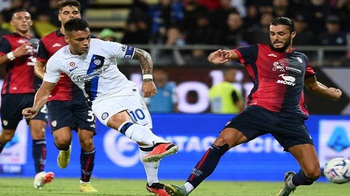 Hasil Liga Italia, Cetak Gol di Laga Inter Milan vs Cagliari, Lautaro Martinez Lewati Rekor Ronaldo