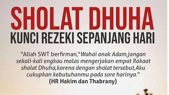 Doa Setelah Sholat Dhuha dan Artinya, Berikut Waktu Terbaik Melaksanakan Shalat Dhuha