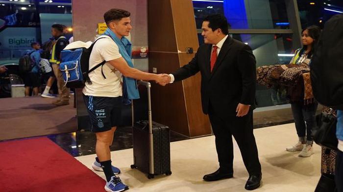 Jelang FIFA Matchday, Tanpa Messi, Bintang Argentina Tiba di Jakarta, Ada Striker Man City