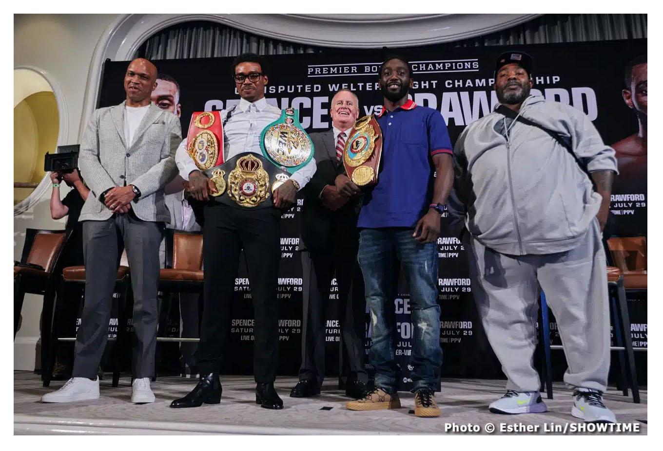 Jadwal Tinju Dunia, Errol Spence Jr dan Terence Crawford Siap Rebut Mahkota Kelas Welter