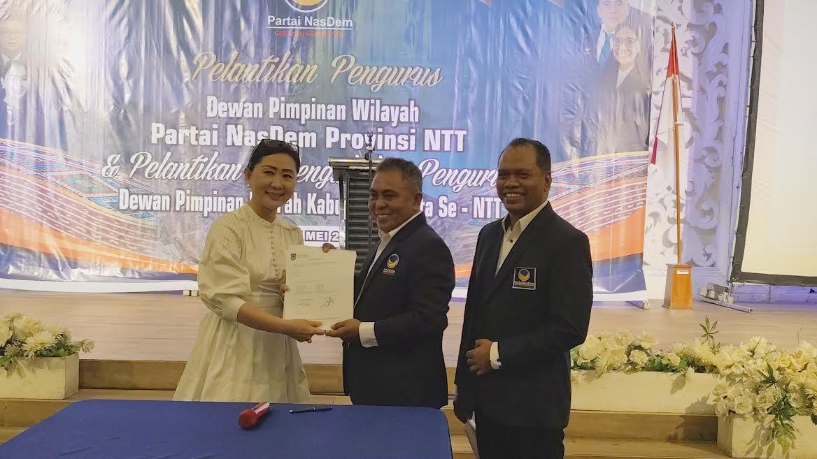 Pilgub NTT, Julie Laiskodat Tunggu Perintah Surya Paloh dan Suami