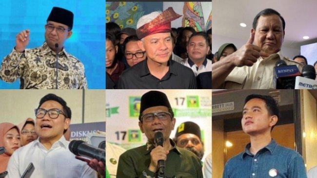 Pilpres 2024, Anies-Muhaimim Nomor Urut 1, Prabowo-Gibran Nomor 2 dan Ganjar-Mahfud Nomor 3