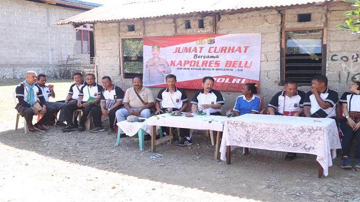 Kapolres Belu AKBP Simanjuntak Wujudkan Mimpi Warga Fohomea akan Listrik dan Air Bersih
