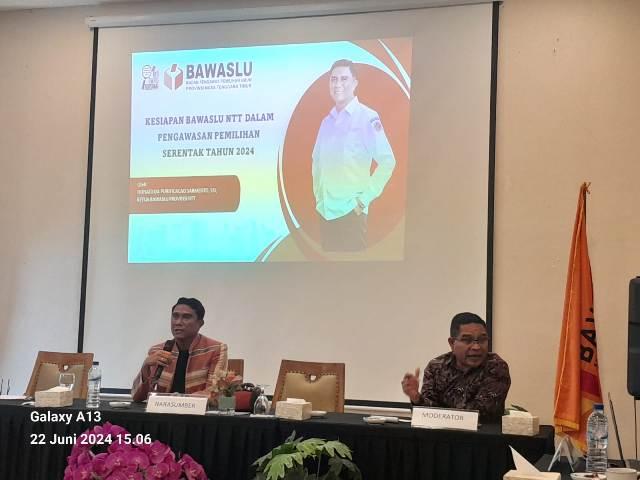 Hadapi Pilkada di NTT, Bawaslu Harus Peka dan Kreatif