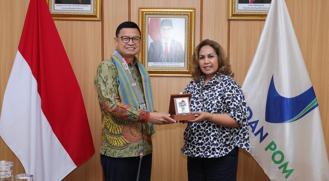 Irjen AIFAESA Timor Leste Kunjungi BPOM RI, Bahas Kolaborasi Pengawasan Pangan