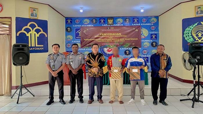 129 Orang Warga Binaan Pemasyarakatan Lapas Atambua Dapat Remisi Natal