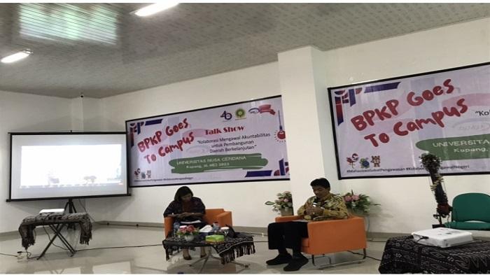 BPKP NTT Goes to Campus Ajak Mahasiswa Undana Kawal Akuntabilitas Pembangunan Daerah