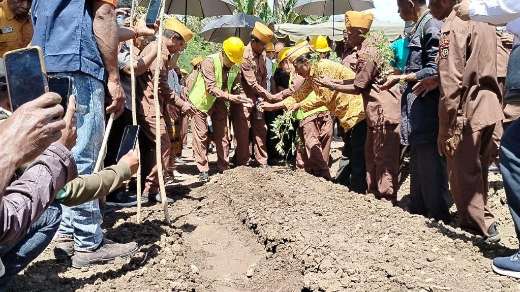 Ketua Umum LVRI Launching Program Terpadu di Belu, Dorong Pemberdayaan Veteran Perbatasan