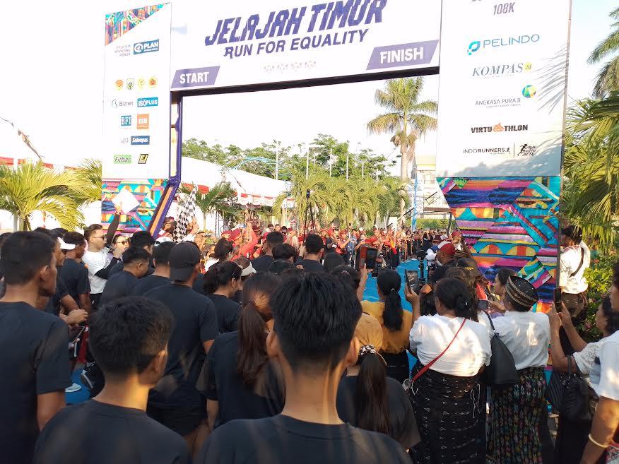 Kupang Runers Ikut Fun Run 5K Event Jelajah Timur Charity Ultra Marathon