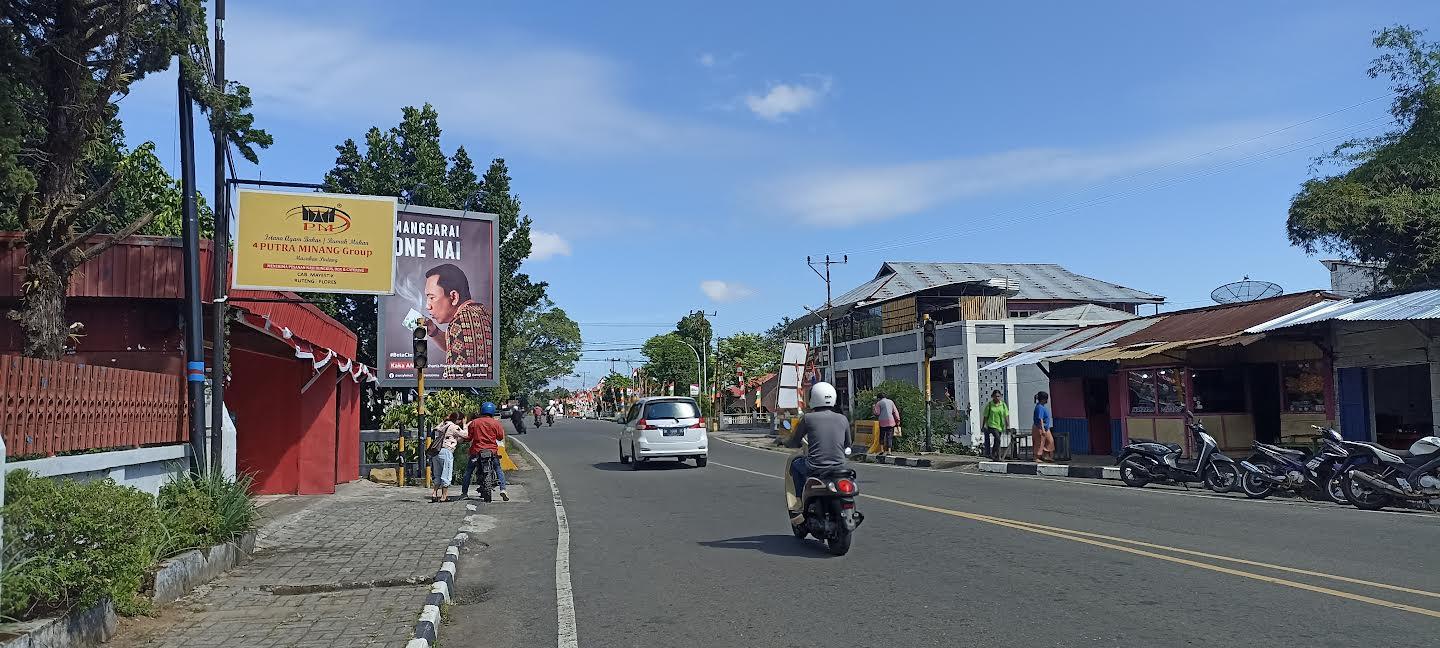 Traffic Light di Jalan Jendral Ahmad Yani Kota Ruteng, Manggarai Tidak Berfungsi