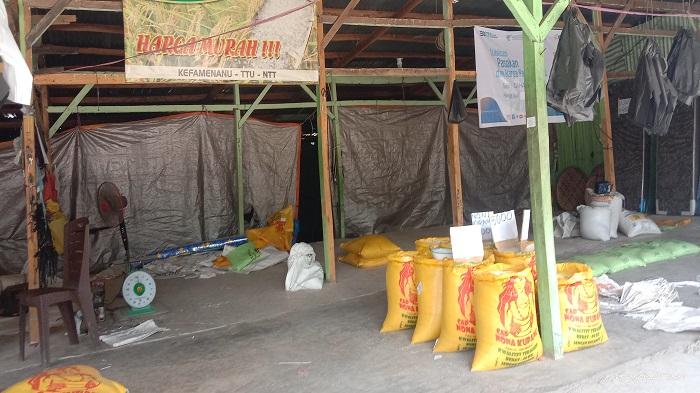 Mitra Bulog di Kota Kefamenanu Jual Beras Rp 11.000 per Kilogram