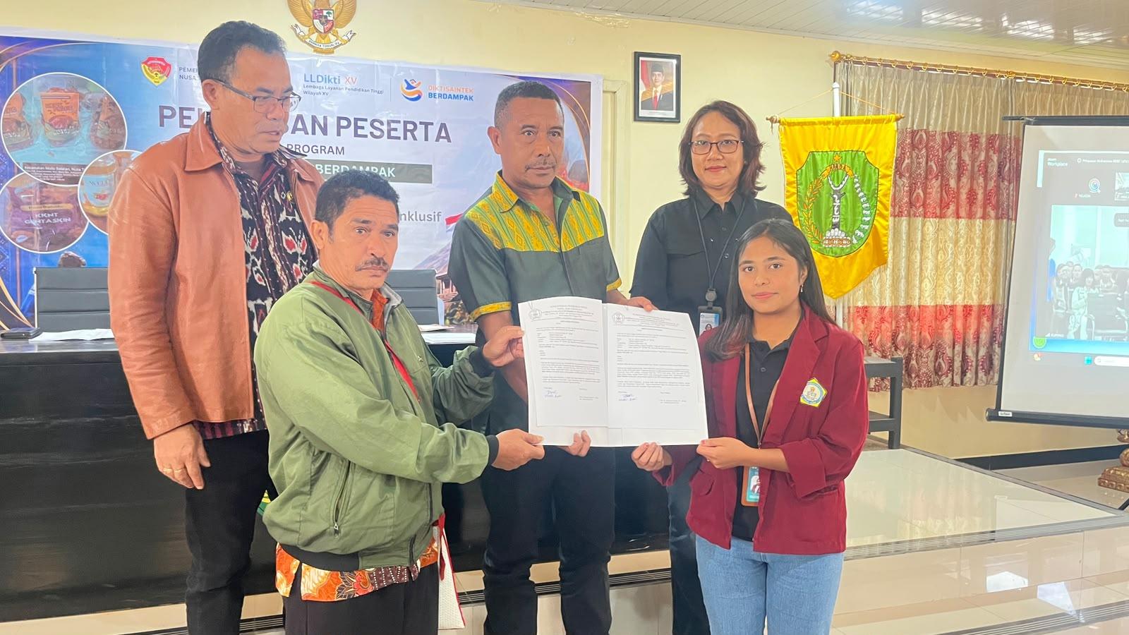 STIPER Flores Bajawa Pimpin Pelaksanaan KKNT Gentaskin di Kecamatan Jerebu’u - Pos-kupang.com
