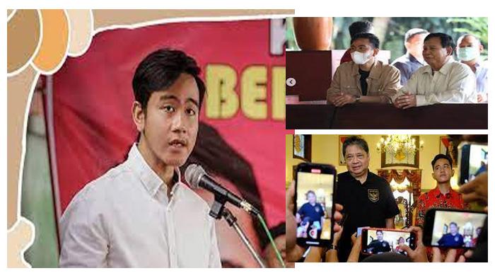 Gibran Rakabuming Raka Ditemui Para Pejabat Negara, Ada Prabowo Subianto juga Airlangga Hartarto