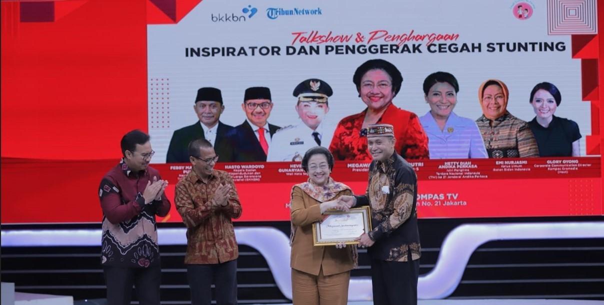 Megawati Tantang BKKBN Turunkan Angka Stunting Jadi Nol Persen