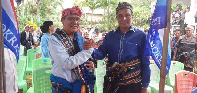 Di Hadapan Ribuan Massa, Pasangan Niga-John Umumkan Maju Bertarung Pada Pilkada 2024