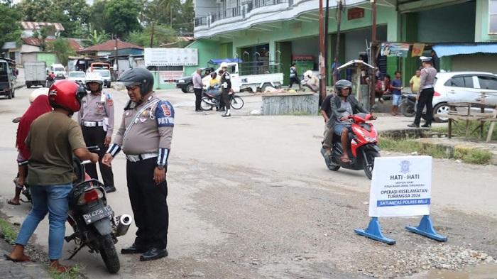 Operasi Turangga di Belu Ungkap Banyak Pelanggaran Helm dan Melawan Arus