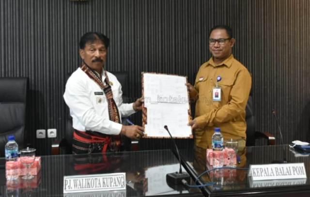 Pemkot - BPOM Kupang Perkuat Kerja Sama Awasi Obat dan Makanan