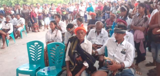 Joget Bersama, Meriahkan Pendaftaran Bacaleg PKB Di Kantor KPU Sumba Barat Daya