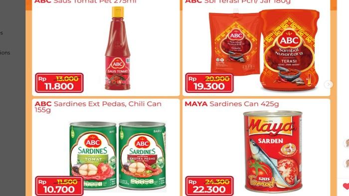 Promo Alfamart 6-15 Desember ABC Sardines Rp10700 Beli Pronas Gratis 1 Indomie Goreng, Easy Rp16900