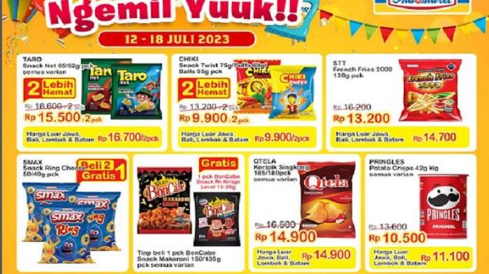 Promo Indomaret 13-15 Juli Beli 5Indomie Goreng+Rp1000 Dapat 6,Beli Tango Potong Rp9.500 untuk Migor