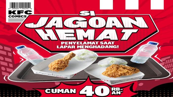 Promo KFC Hari Ini Rabu 7 Ferbuari, Serbu Paket 2 Jagoan Hemat dan Jagoan Puas Cuma Rp 20 Ribuan