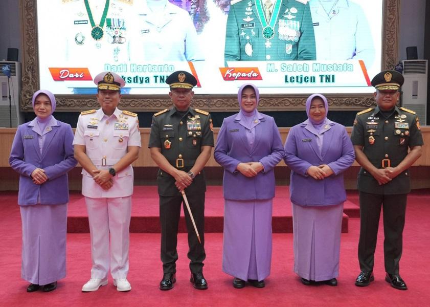 Panglima TNI Pimpin Sertijab Kasum TNI, Irjen TNI Dan Pangkogabwilhan III