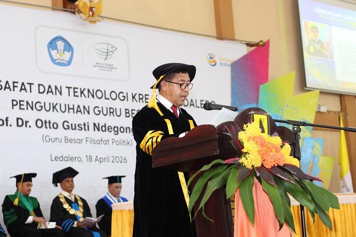 Rektor Unipa Apresiasi Pengukuhan Pater Otto Gusti jadi Guru Besar