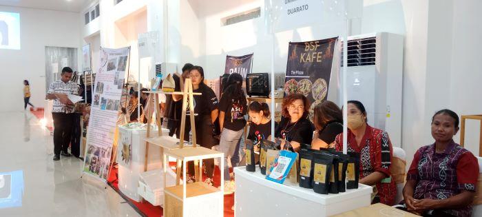 UMKM Binaan Bank NTT Berpartisipasi dalam Sosialisasi Siskeudes, LKPP, dan KKPD di Atambua