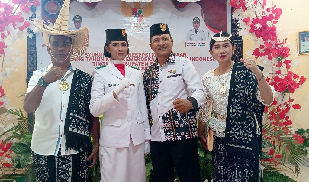 Mimpi yang Nyata, Kini Clarisa Bawa Baki Sang Saka di Hari Kemerdekaan RI ke-80