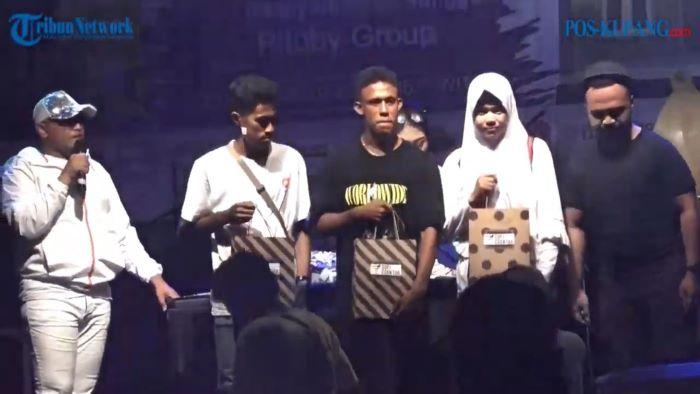 Simak Undian Doorprize Paruh Pertama Jalan Santai Pos Kupang Rame Rame Bakumpul