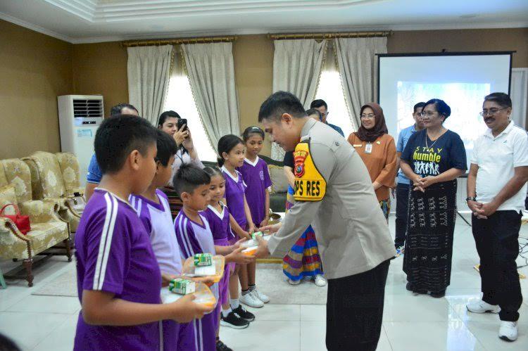 Pemerintah Kota Kupang Launching Program Makan Bergizi Gratis