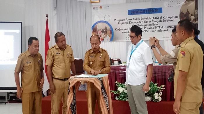 UNICEF Melalui Yayasan CIS Timor dan Pemkab Belu Luncurkan Program Penanganan Anak Putus Sekolah
