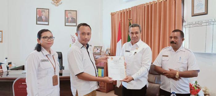 Pemkab Belu Hibahkan Tanah Seluas 2.800 Meter Persegi untuk Pembangunan Kantor Loka POM Atambua