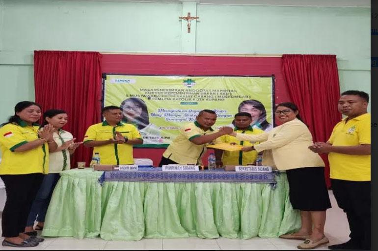 Valentinus Kopong Jadi Ketua Komcab Pemuda Katolik Kota Kupang