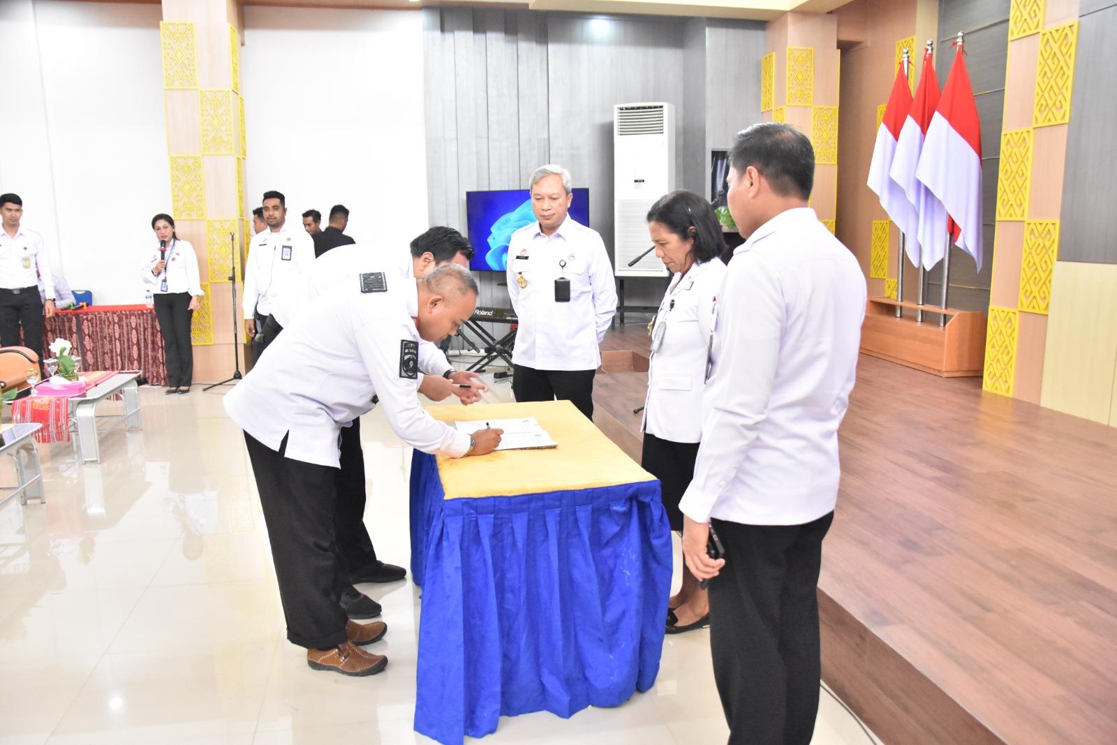 Serah Terima Aset Kemenkumham NTT, Eks Rutan Bajawa Jadi Pos Imigrasi Untuk Dekatkan Pelayanan