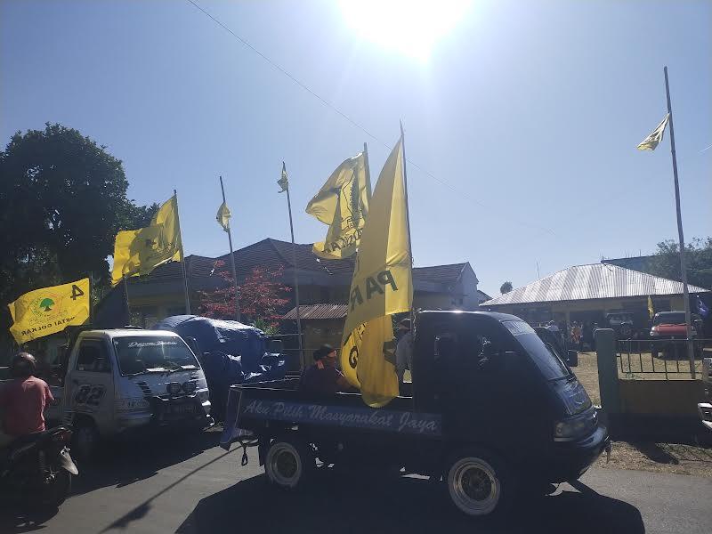 Pendukung AP-MJ Sudah Berkumpul Siap Menuju KPU Ngada Hari Ini