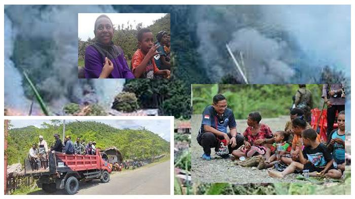 KKB Papua - Setelah Dihajar KKB Papua, Warga Kiwirok Akhirnya Pulang juga ke Kampung Halaman