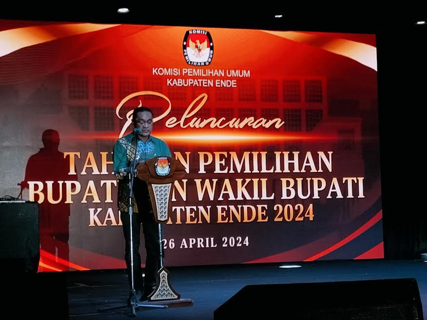 Launching Pilkada Ende, Penjabat Bupati Ingatkan Netralitas ASN dan Perangkat Desa