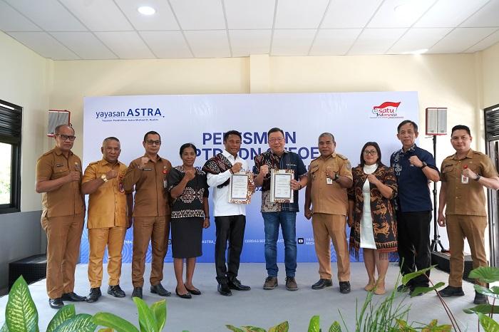Bangun Ruang Belajar yang Optimal, Astra Resmikan Fasilitas Baru UPTD SDN Oefoe di Rote Ndao NTT - Pos-kupang.com