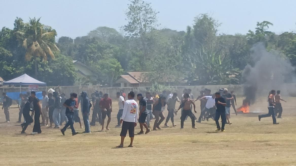 Siap Amankan Pemilu 2024, Polres Sumba Timur Gelar Simulasi Sispamkota
