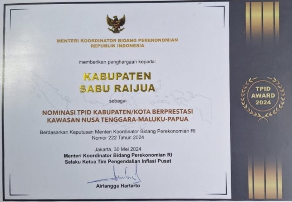 Komunikasi Kunci Sukses Sabu Raijua Masuk Nominasi TPID Kabupaten Berprestasi 2024