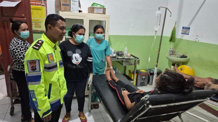 Dump Truk yang Terbalik di Oehalo Kabupatten TTU Sudah Diamankan Polisi - Pos-kupang.com