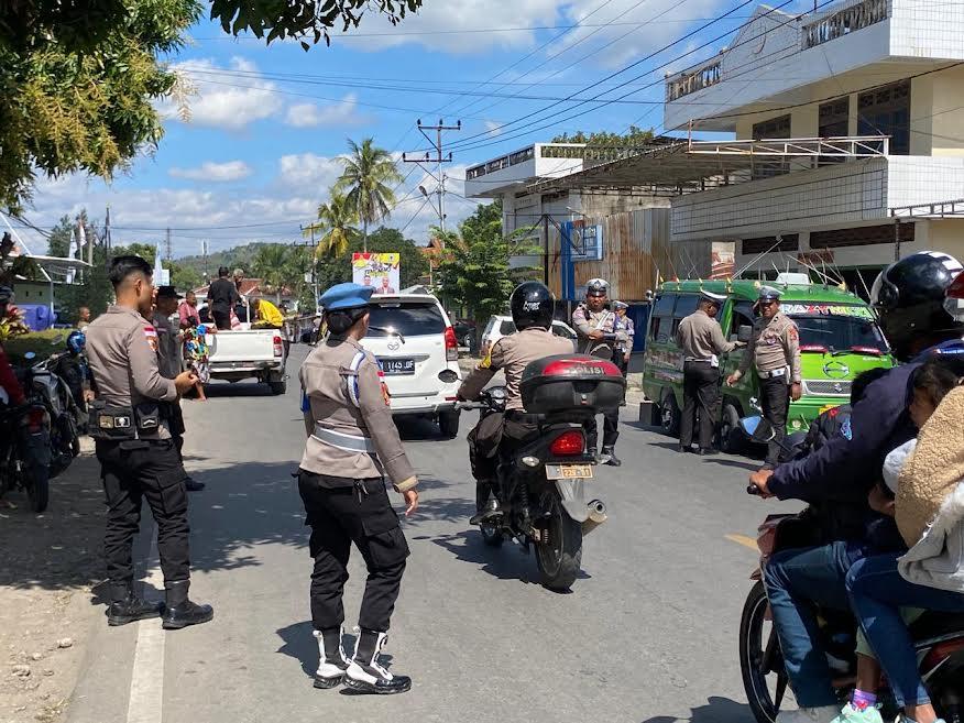 Hari Pertama Operasi Patuh Turangga Polres Timor Tengah Utara, Tim Gabungan Temukan 11 Pelanggaran