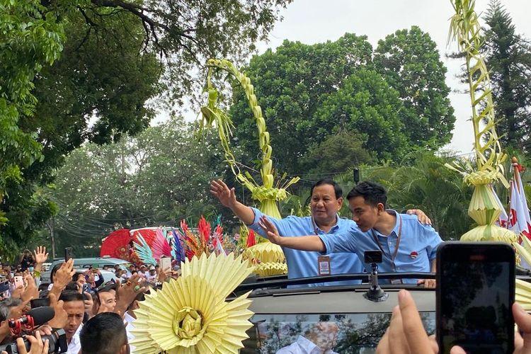 Daftar Capres-Cawapres ke KPU, Prabowo - Gibran Rakabuming Naik Rantis Maung