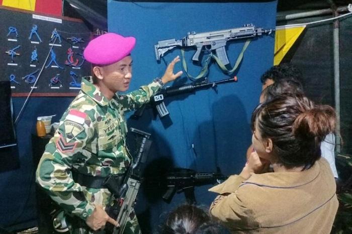 Festival Rote Malole 2024 Jelang HUT ke-79 RI, Lanal Pulau Rote Pamerkan Alutsista TNI AL