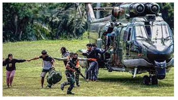 KKB Papua Nekad, Berani Tembak Prajurit TNI Saat Evakuasi Polisi yang Tertembak di Yahukimo